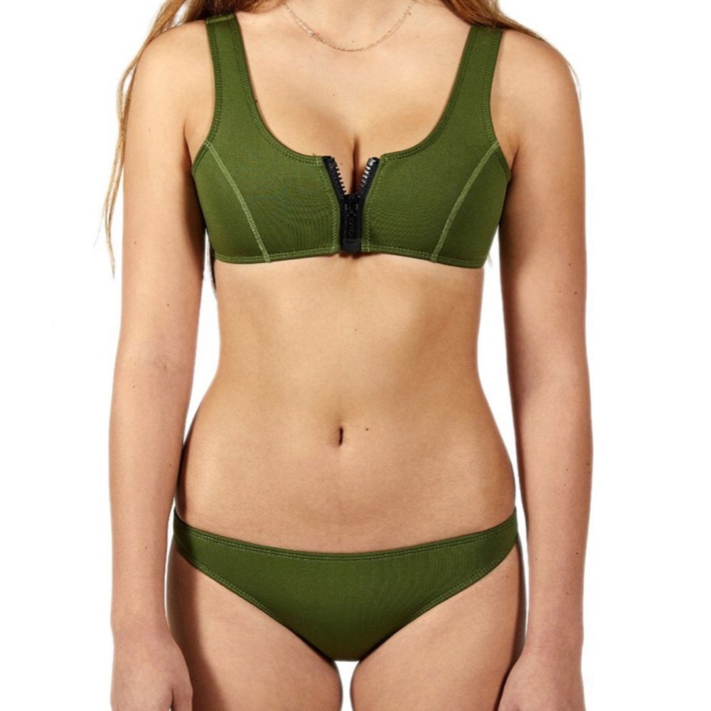 Hoaka Swimwear Chloe Khaki SET